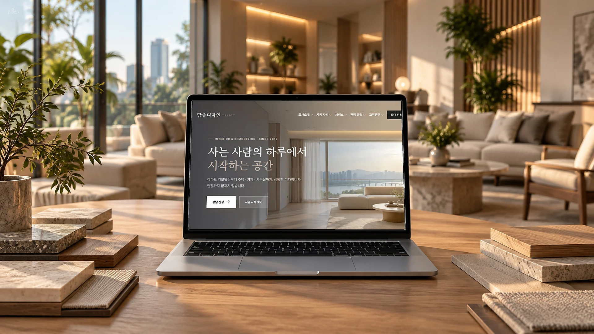 Website thiết kế nội thất